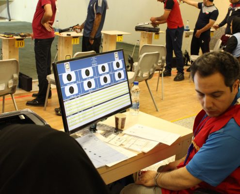برگزاری مسابقات قهرمانی کشور مردان – شهریور ۹۵ – ارومیه … بر روی ۱۵ خط سیستم های الکترونیکی آریوسورن